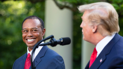 Tiger Woods refuses a lawful test after DUI arrest, so ofcourse Donald Trump had to call him an ‘amazing person, amazing man’