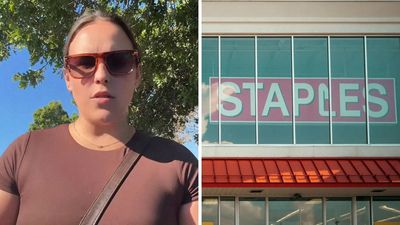 Woman walks into Staples. Then a woman swings a bag at her head—all because of what she was wearing: ‘I wouldn’t leave the house dressed like that’