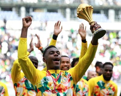 Senegal parade Afcon trophy at Stade de France in defiance at being stripped of title
