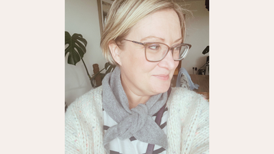 You’re never too old to wear a triangle scarf (trust me, I’m a convert at 49)
