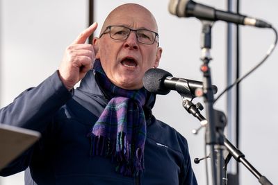 Scotland held back by the decisions of Westminster, Swinney tells rally