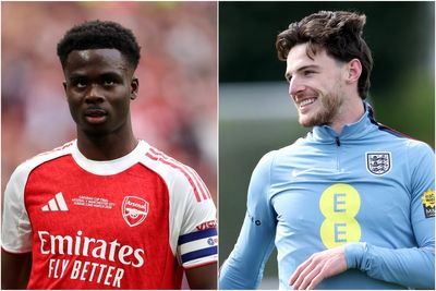 Declan Rice and Bukayo Saka among eight players to leave England camp ahead of Japan game