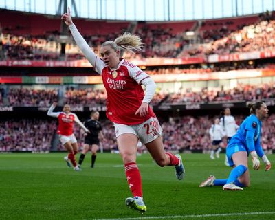 Alessia Russo’s rapid fire hat-trick sinks Tottenham and sends Arsenal second in WSL