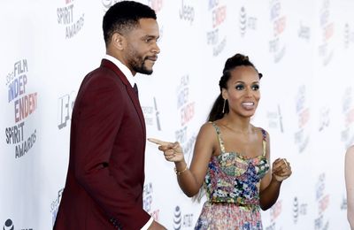 Kerry Washington and Nnamdi Asomugha attend couples therapy