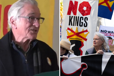 Robert De Niro blasts Trump as ‘threat to freedom’ at ‘No Kings’ protest