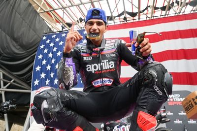 MotoGP United States GP: Jorge Martin ends victory drought in thrilling sprint