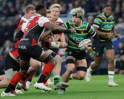 Prem top four looks done and dusted after Northampton repel Saracens comeback