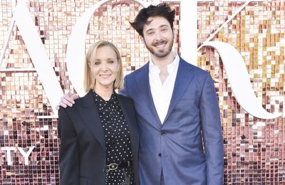 Lisa Kudrow sparks confusion after hugging son Julian Murray Stern on The Comeback set