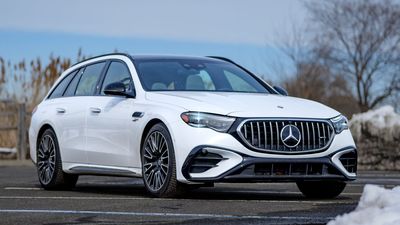 I drove the Mercedes-AMG E53 Hybrid Wagon for a week — and I felt like I was in an Iron Man suit