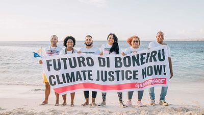 ‘They made fun of us’: Meet the residents who won’t let Bonaire sink without a fight