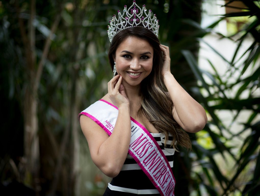 Miss Universe New Zealand Tania Dawson thinks she has…