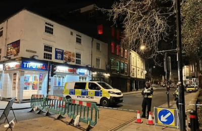 Man arrested on suspicion of attempted murder after seven injured in Derby car ramming