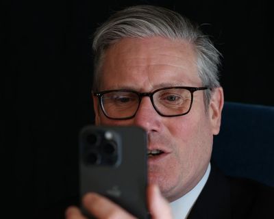 Keir Starmer says UK will ‘have to act’ to curb addictive features of social media