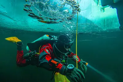 The sea beneath Arctic and Antarctic ice holds many secrets. These scientists are trying to find them