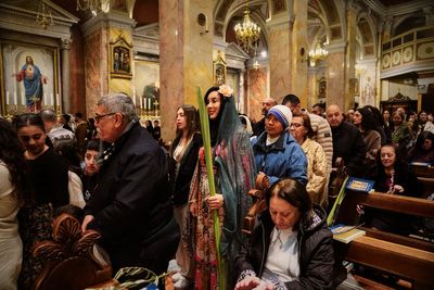 Israel police prevent Catholic leaders from celebrating Palm Sunday mass at Jerusalem church