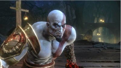 God of War's pale hero Kratos is covered in ash because a lead dev saw unfinished concept art on white paper and thought it was "really cool"