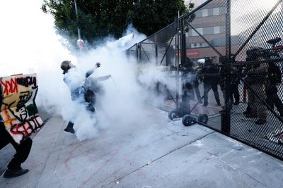 Dozens arrested for failing to disperse after 'No Kings' rally in Los Angeles