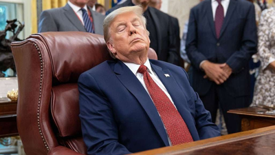 Trump Shares Bizarre Letter About His Own Death — With Stark Warning That Only Christ's 'Shed Blood' Can Save Him