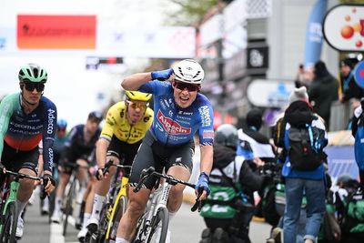 In Flanders Fields: Jasper Philipsen clinches bunch sprint victory as spectacular late breakaway by Mathieu van der Poel and Wout van Aert collapses close to the line