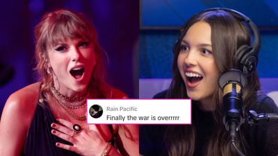 Fans Think Taylor Swift & Olivia Rodrigo’s Feud Might Be Over After Pics Emerged Over The W/E