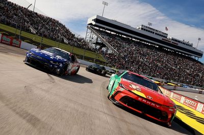 Denny Hamlin falls short of perfect race, but scores the most points