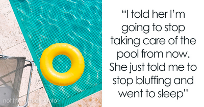 “She Wanted A Pool”: Husband Refuses To Maintain The Pool After Wife Breaks Her Promise, Drama Ensues