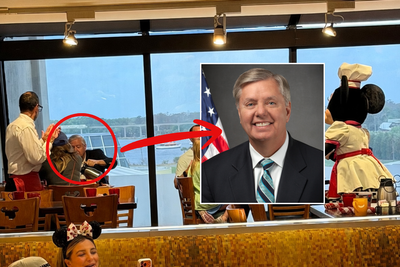 Senator Lindsey Graham Spotted at Disney During Government Shutdown as TSA and Federal Workers Go Unpaid