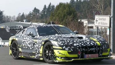 New Mercedes-AMG Black Series Filmed Looking Like A Road-Legal Race Car