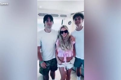 Britney Spears reunites with sons for sailing trip after DUI arrest