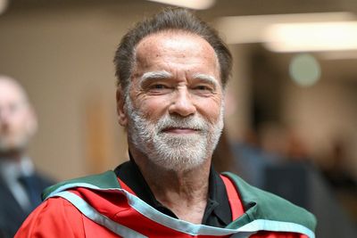 Arnold Schwarzenegger hails ‘unbelievable’ anniversary as he accepts honorary degree in Belfast