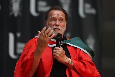 ‘Ulster he’s back’: Schwarzenegger recalls ‘breakthrough’ on return to Belfast