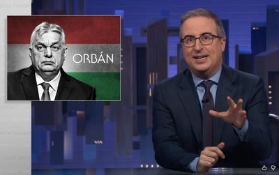 John Oliver on Maga’s love for Viktor Orbán: ‘For them, Orbán is a blueprint’