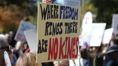 ‘There’s no magic’: Celebrities march out at No Kings while De Niro issues a challenge to the country