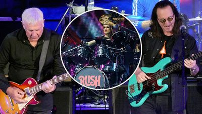 “You really can't ask us what song to play. If we have to choose one song, it's almost impossible”: Rush's Alex Lifeson and Geddy Lee perform with new drummer Anika Nilles for the first time at Canada's Juno Awards