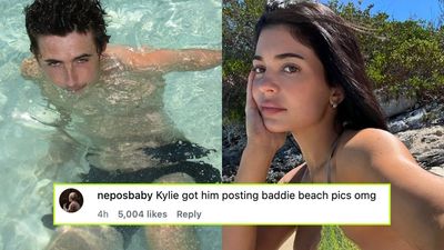 Kylie Jenner & Timothée Chalamet Just Dropped A Bunch Of Vacay Snaps & I Simply Cannot Look Away