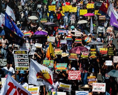 Manila’s transport workers struggle to make ends meet as Philippines feels force of oil crisis