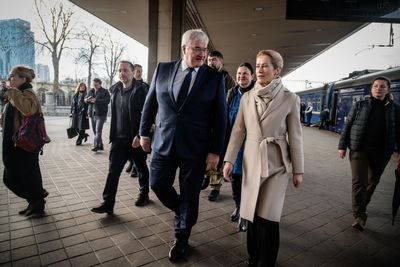 European diplomats visit Ukraine on anniversary of Russia's Bucha atrocities