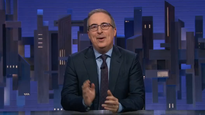 Comedian John Oliver Blasts Trump National Park Pass Design and Urges Visitors to Cover President's Image with Stickers