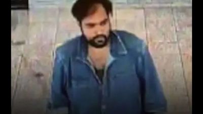 California man seen on camera exposing himself to woman inside store, cops seek help in identifying him