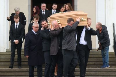 Funeral held for mother of former footballer Roy Keane