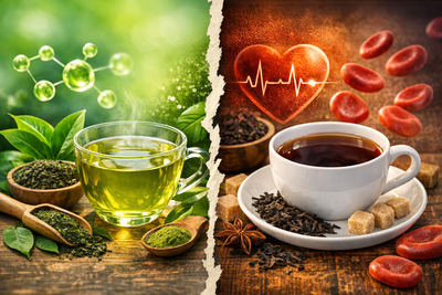 Green Tea vs Black Tea: Which Is Healthier? (Science-Backed)
