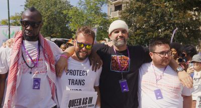 ‘Proudly Claiming Our Tears’: Fathers Stand Together for Their Trans and Nonbinary Kids