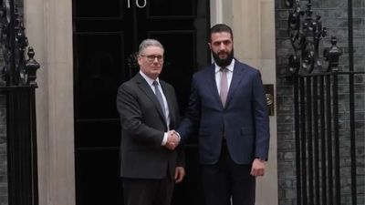 Syrian President al-Sharaa meets Starmer on first UK visit after years of strain; migration, border security on agenda