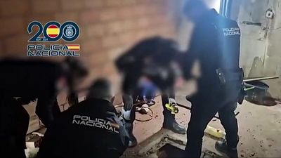 Police bust 'maze-like' drug tunnel to Morocco in Spanish exclave of Ceuta