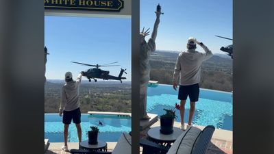 Kid Rock Cheers as Apache Helicopters Hover Near His Nashville Home—Army Launches Review