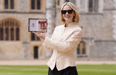 Carey Mulligan receives CBE from King Charles at Windsor Castle ceremony