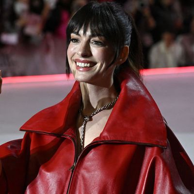 Every "Groundbreaking" Outfit From Anne Hathaway's 'The Devil Wears Prada 2' Press Tour