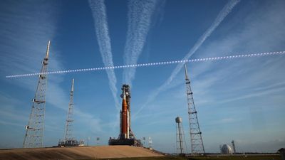 '80% chance of a go,' launch weather officer says at NASA's Artemis II prelaunch conference