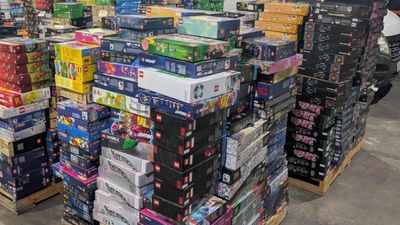 Pair charged after police block stolen Lego set sales