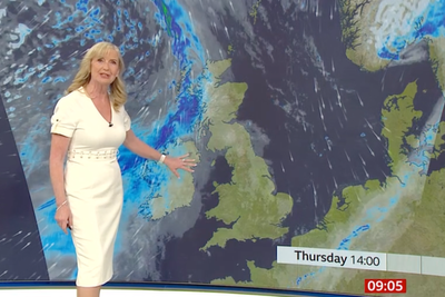 Carol Kirkwood delivers last BBC weather forecast as she leaves broadcaster after 28 years